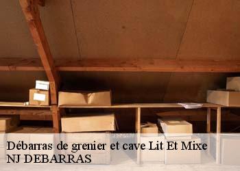 Débarras de grenier et cave  lit-et-mixe-40170 NJ DEBARRAS