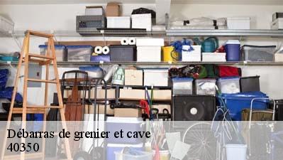 Débarras de grenier et cave  40350