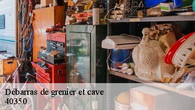 Débarras de grenier et cave  40350