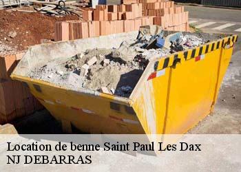 Location de benne  saint-paul-les-dax-40990 NJ DEBARRAS