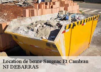 Location de benne  saugnac-et-cambran-40180 NJ DEBARRAS